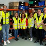 Lloyd’s CRE Team Volunteer at Bow Foodbank